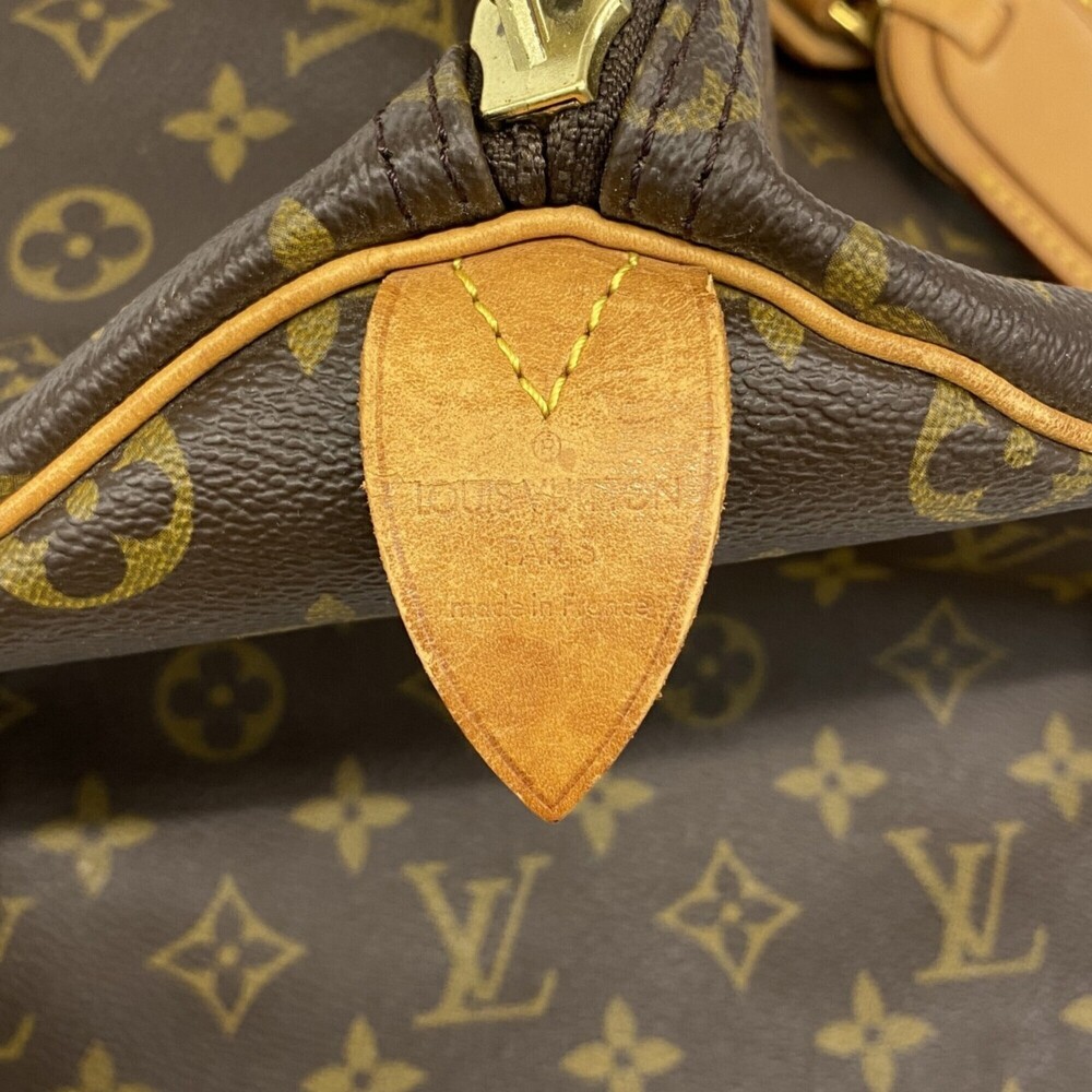 LOUIS VUITTON Authentic Brown Monogram Keepall 50 Boston Bag - Picture 5 of 12